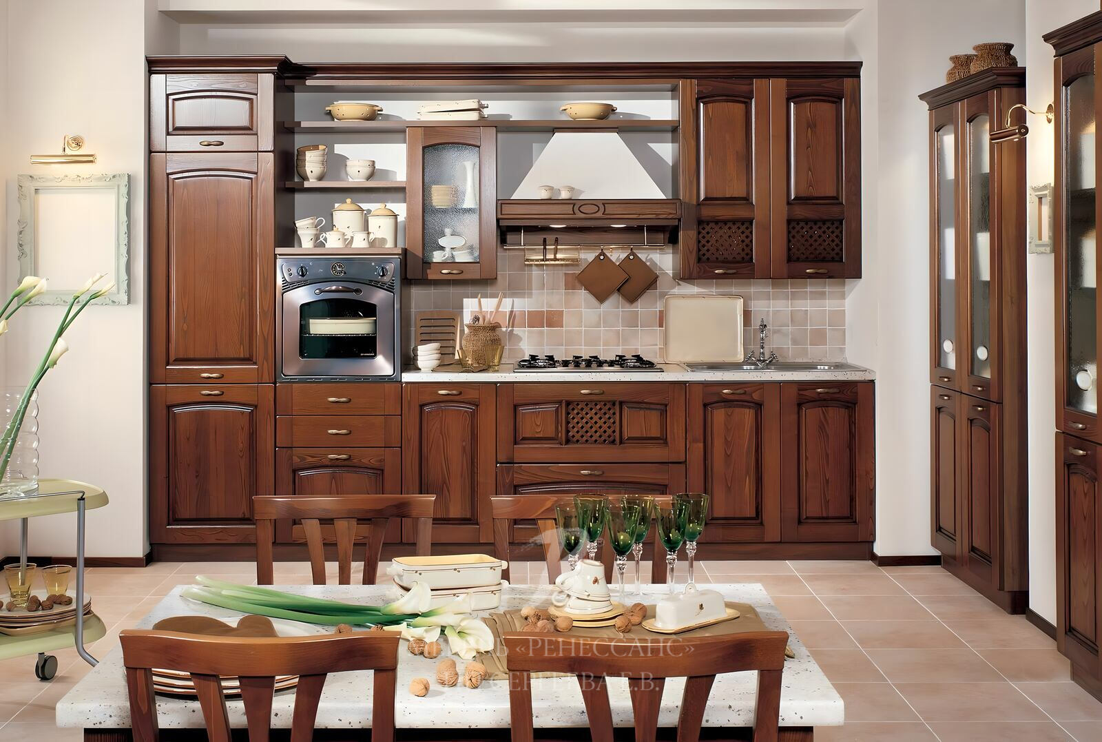 Кухня \"Рея\", купить кухню классика на заказ в г. Егорьевск недорого.